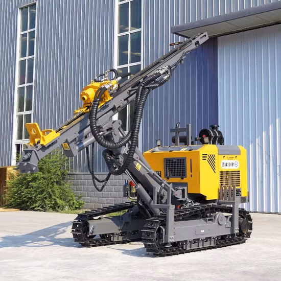 Hot Sale Dust Collection Hydraulic/Diesel Crawler/Rubber Track DTH Drilling/Drill Machine Use in Mining/Quarry/Blasting Engineering